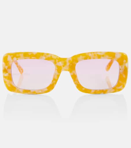 サングラス THE ATTICO Woman Sunglasses Orange ATTICO14C10SUN C10 Linda Farrow x The Attico Irene oval-frame Sunglasses