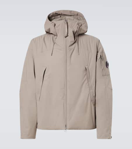 Lens technical jacket in grey - C P Company | Mytheresa