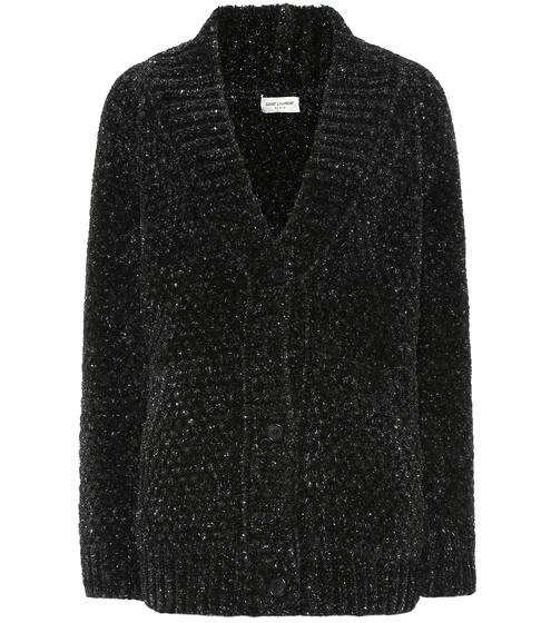 Lurex® knit cardigan | Saint Laurent
