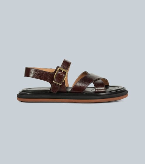 Leather-strap sandals | Dries Van Noten