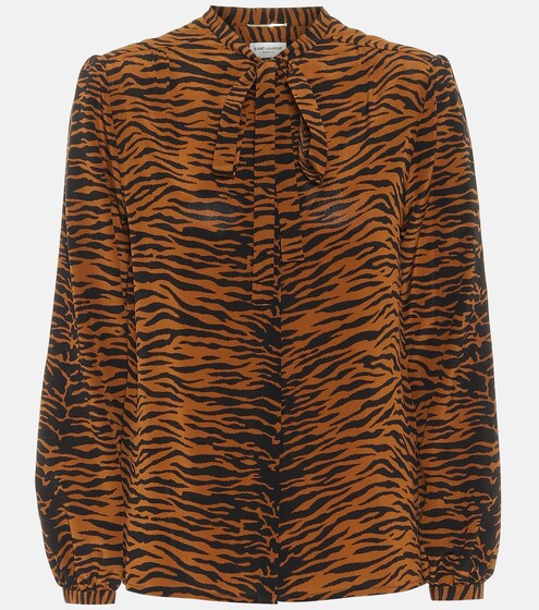 saint laurent tiger shirt