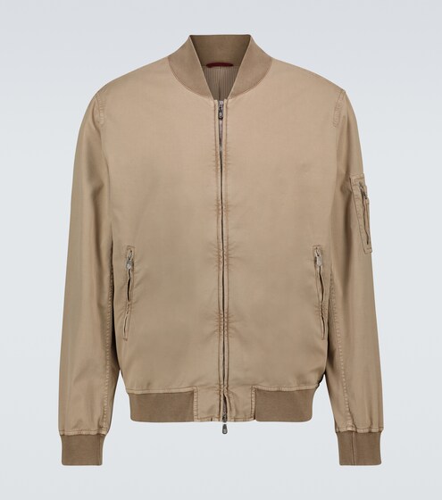 cotton bomber jacket men