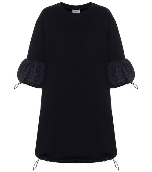 Toggle-trimmed cotton minidress | Moncler