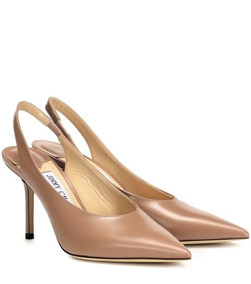 Pumps slingback Ivy 85 in pelle | Jimmy Choo