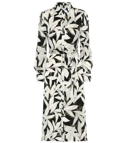 Rosalee printed midi shirt dress | Equipment