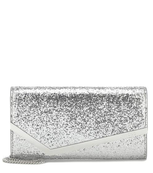Emmie glitter clutch | Jimmy Choo