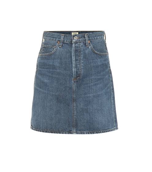Lorelle high-rise denim miniskirt | Citizens of Humanity