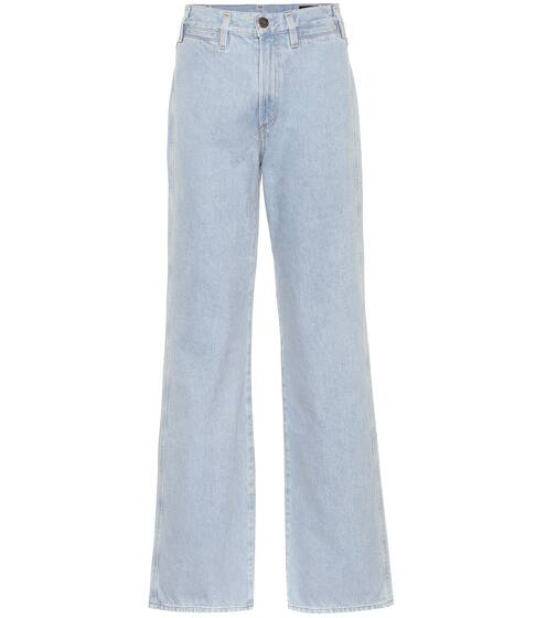 The Trouser high-rise wide-leg jeans | Goldsign