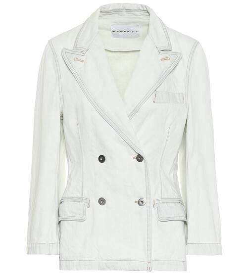 Denim blazer | Matthew Adams Dolan