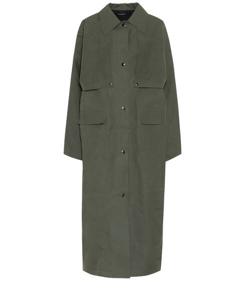 Waxed-cotton coat | KASSL Editions