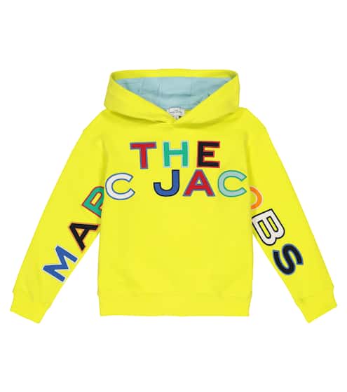 Logo cotton jersey hoodie | The Marc Jacobs