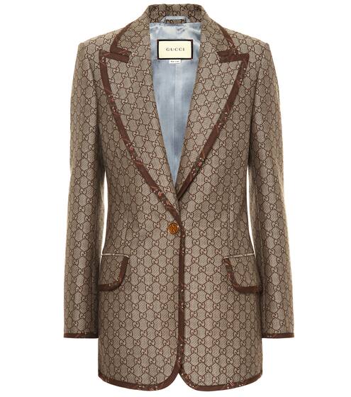 GG cotton and wool blazer | Gucci