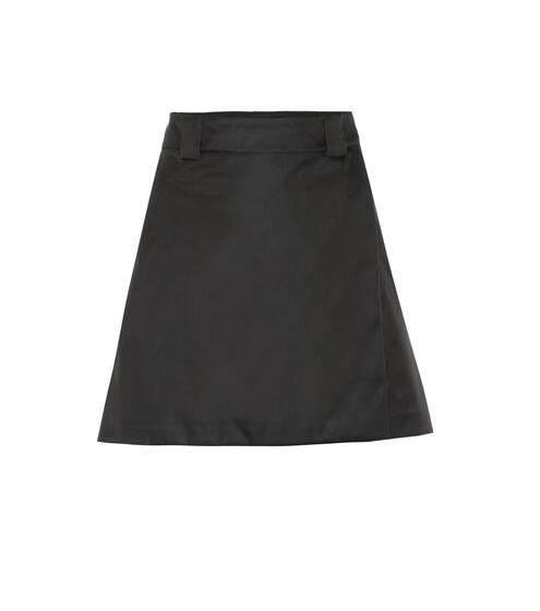Nylon gabardine miniskirt | Prada