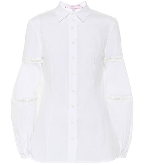 Stretch-cotton shirt | Carolina Herrera