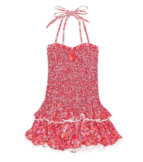 Yoana smocked dress | Poupette St Barth Kids