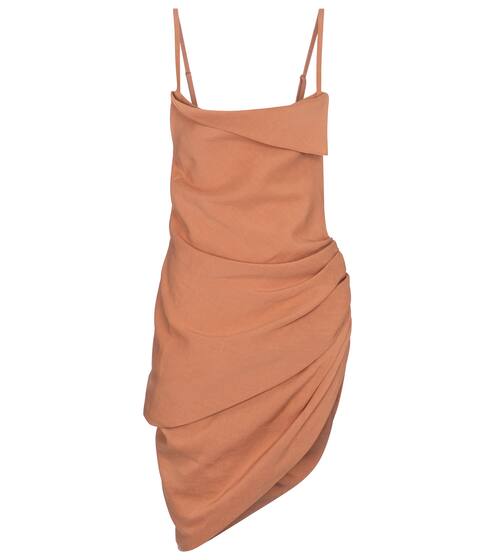 La Robe Saudade hemp-blend minidress | Jacquemus