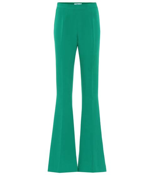 Halluana high-rise flared pants | Safiyaa