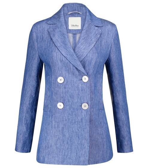 Peccati linen blazer | S Max Mara