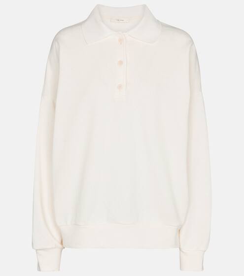 Corzas cotton polo sweater | The Row