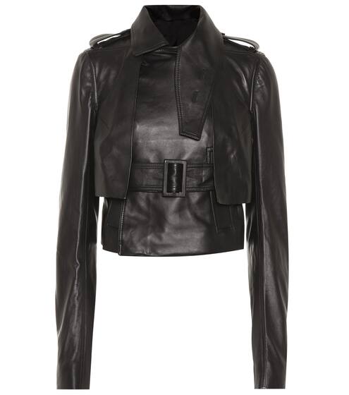 Leather jacket | Rick Owens