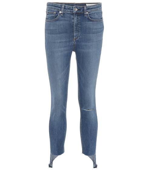 Nina High-Rise Ankle skinny jeans | Rag & Bone