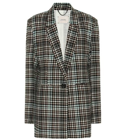 Charismatic Check wool-blend blazer | Dorothee Schumacher