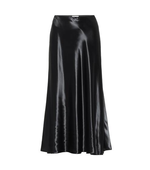 Medela satin midi skirt | The Row