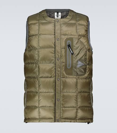 Diamond padded gilet | and wander