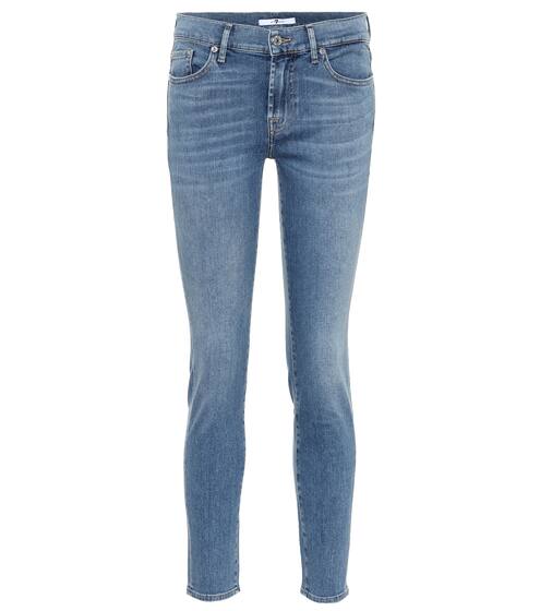 Roxanne mid-rise skinny jeans | 7 For All Mankind