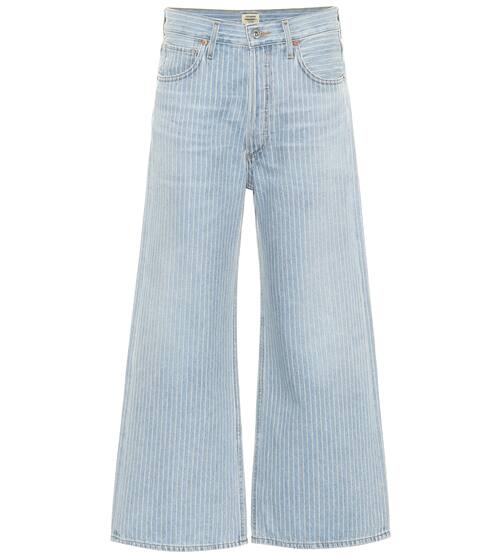Sacha striped high-rise jeans | Citizens of Humanity
