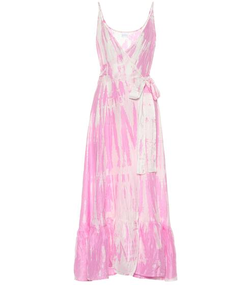 Exclusive to Mytheresa – tie-dye silk dress | Anna Kosturova