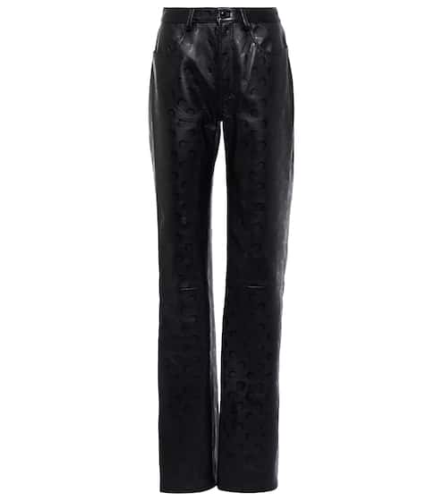 Designer Leather Pants | Mytheresa