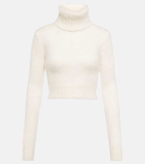 black designer turtleneck