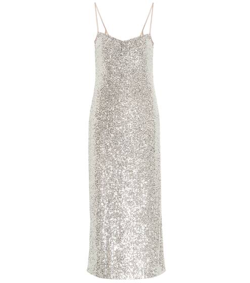 Sequined midi dress | Galvan