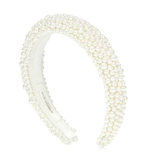 Bailey faux pearl headband | Jennifer Behr