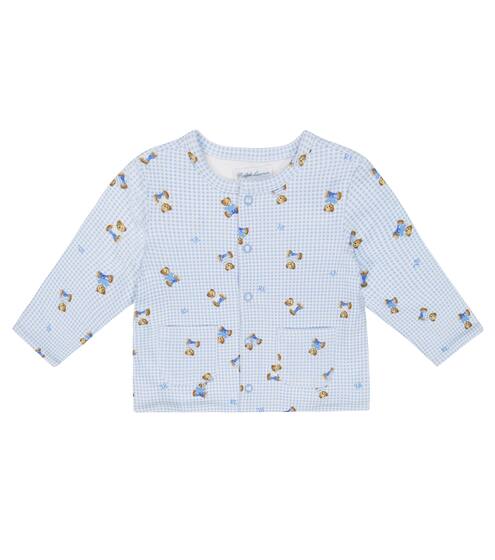 Baby Polo Bear reversible cotton cardigan | Polo Ralph Lauren Kids