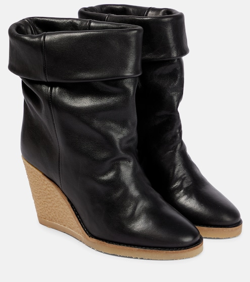 isabel marant wedge boots