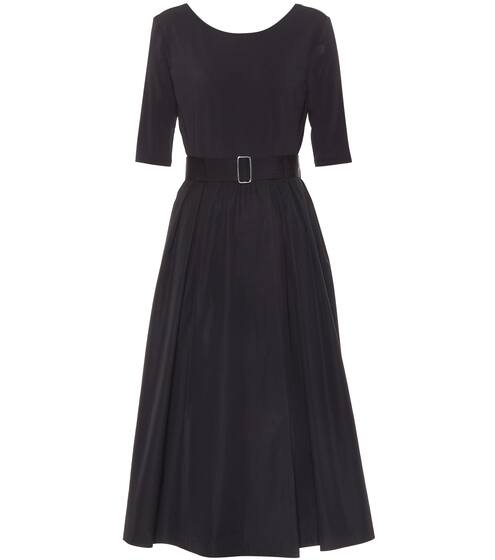 فستان من القطن والكريب Affine | Max Mara