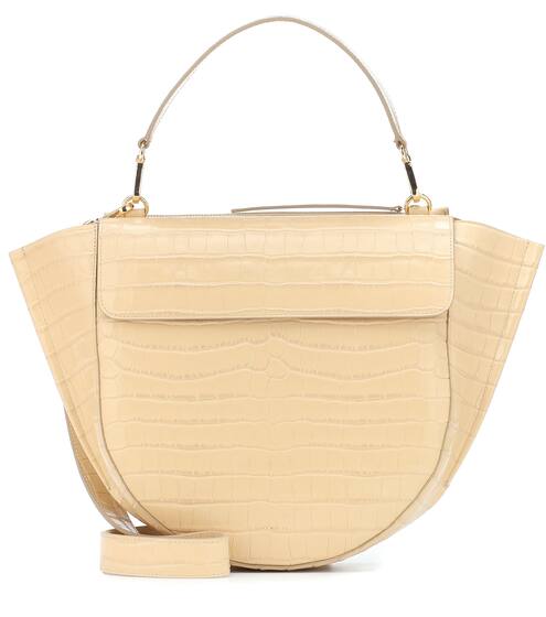 حقيبة لليد من الجلد Hortensia Big | Wandler