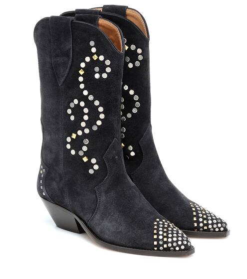 Stiefel Duerto aus Veloursleder | Isabel Marant
