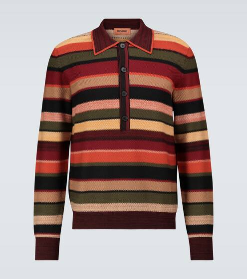Polo rayé à manches longues | Missoni