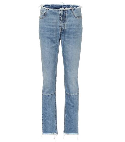 High-rise slim jeans | Unravel