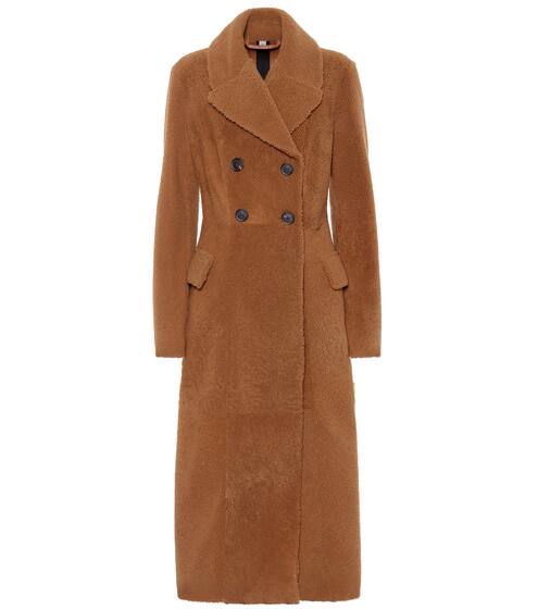 Teddy shearling coat | Burberry