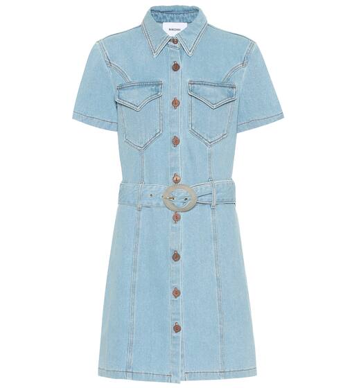 Mora denim minidress | Nanushka