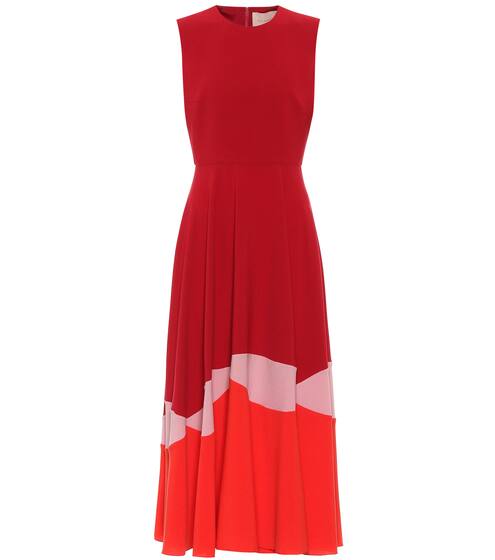 Alesi crêpe midi dress | Roksanda