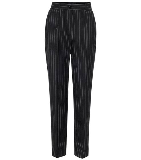 Pantaloni gessati in lana | Dolce & Gabbana
