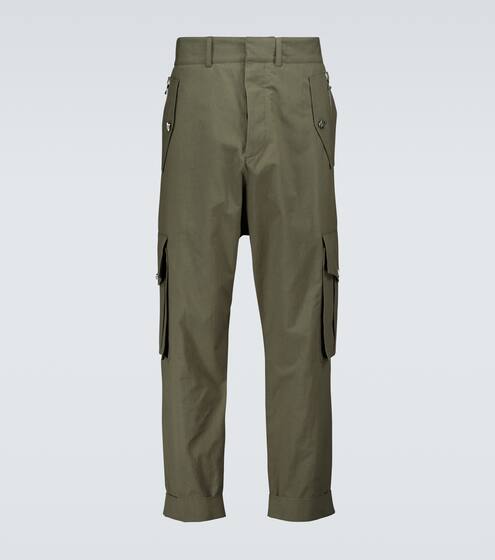 Slouchy cotton cargo pants | Balmain