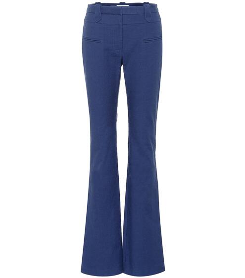 Stretch cotton flared pants | Altuzarra