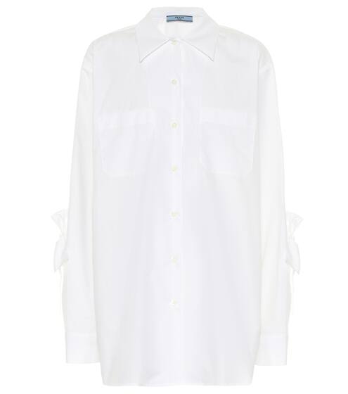 Cotton-poplin shirt | Prada