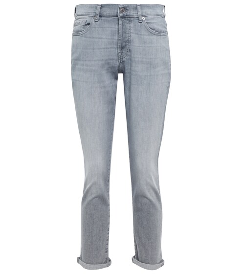 Asher mid-rise slim jeans | 7 For All Mankind
